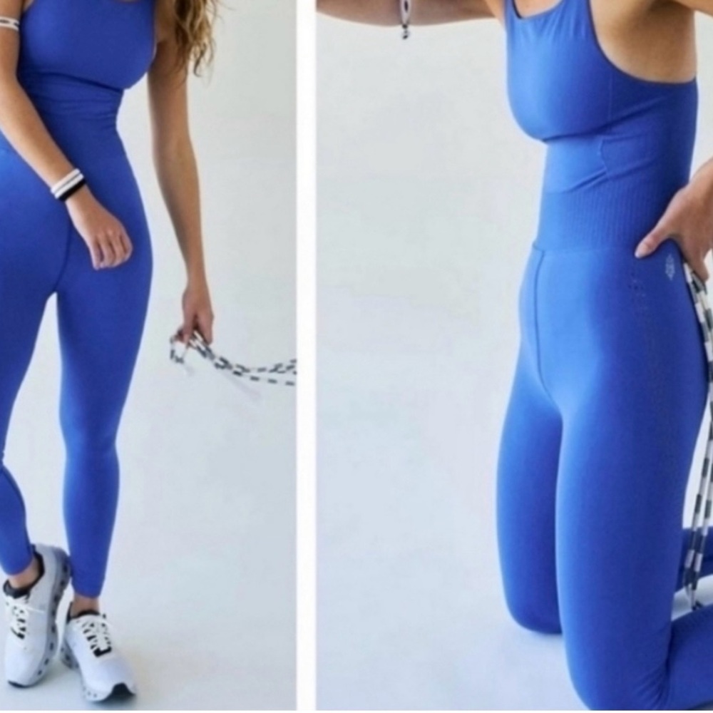 FP Movement by Free People Blue Jumpsuit